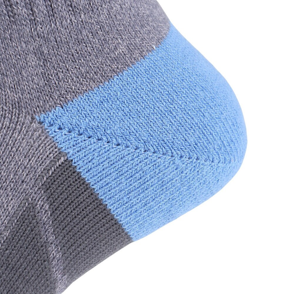 福助（メンズ）消臭 防臭 臭い対策 トレッキング ソックス 靴下 1足組 ロゴ刺繍 トップライン クルー丈 18013 ベージュ