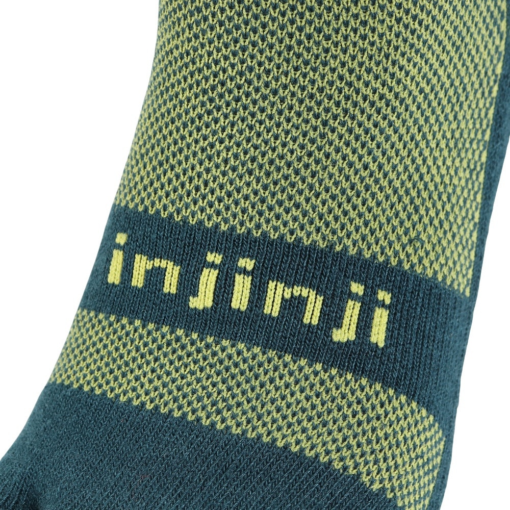インジンジ（injinji）（メンズ、レディース）トレッキング ソックス 靴下 トレイル ミッドウェイト クルー 5本指タイプ 213170 エクリプス