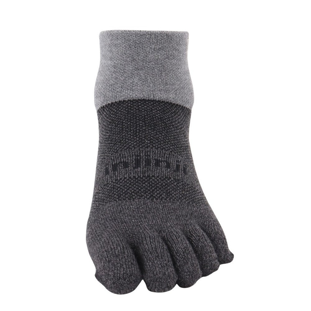 インジンジ（injinji）（メンズ、レディース）トレッキング ソックス 靴下 トレイルミッドウェイトミニクルー グラナイト 213130GR