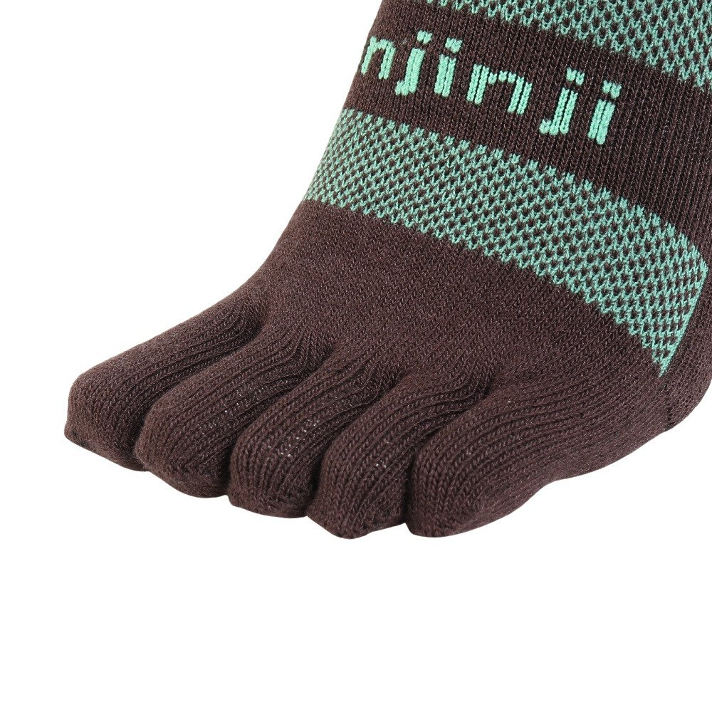 インジンジ（injinji）（メンズ）トレッキング ソックス 靴下 トレイルミッドウェイト ミニクルー 5本指 213130-MIT