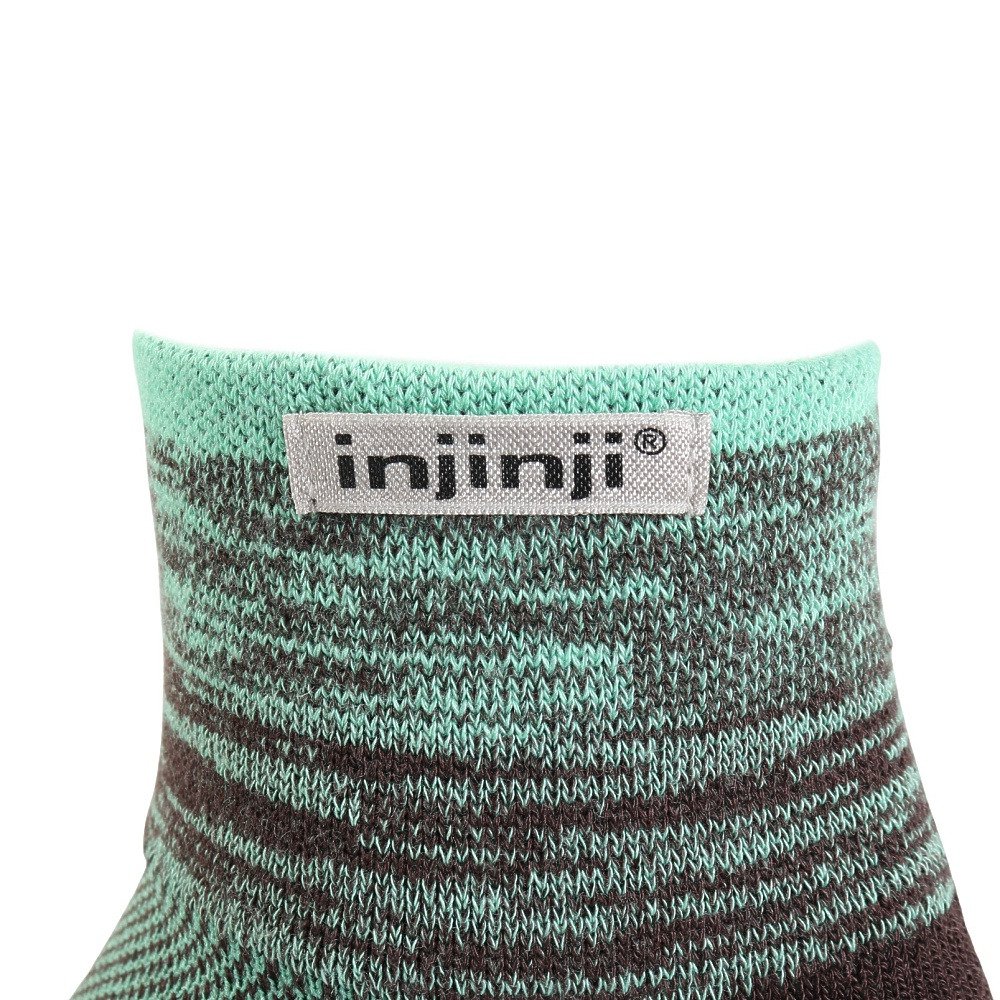 インジンジ（injinji）（メンズ）トレッキング ソックス 靴下 トレイルミッドウェイト ミニクルー 5本指 213130-MIT