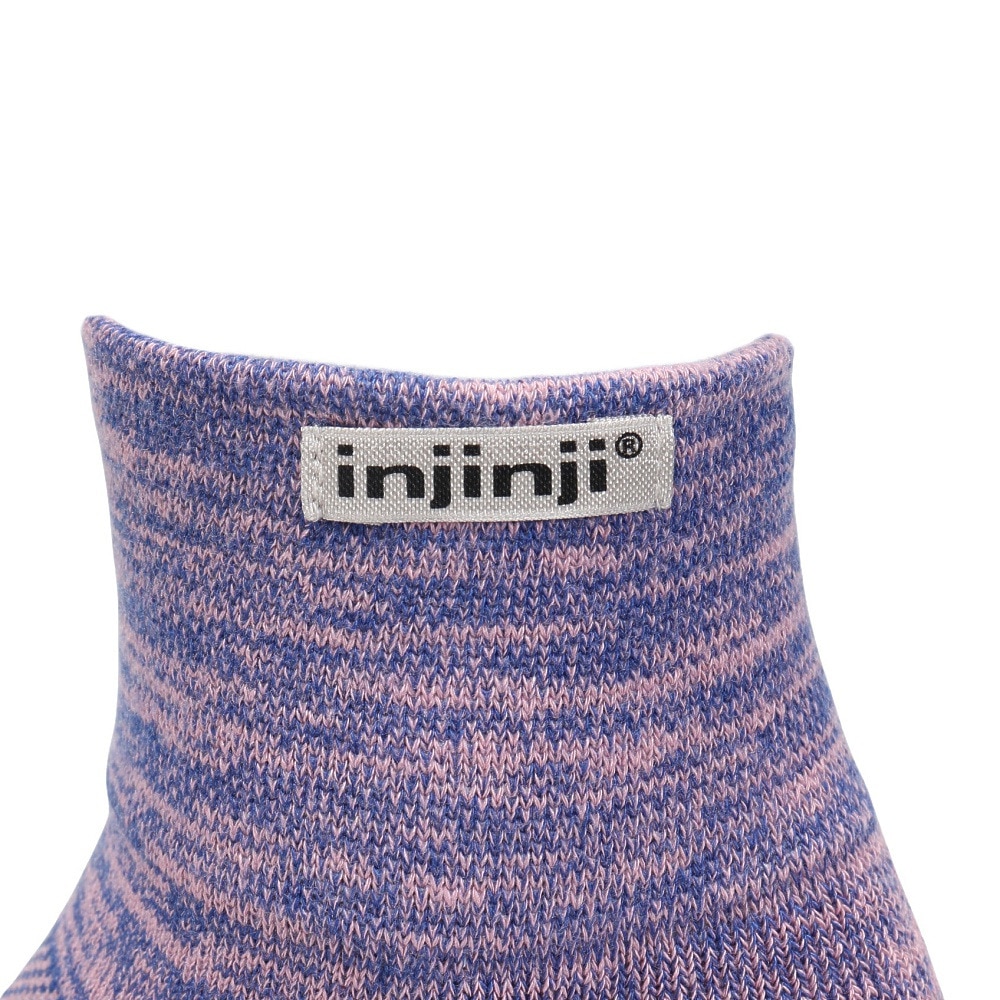 インジンジ（injinji）（レディース）トレッキング ソックス 靴下 トレイル ミッドウェイト ミニクルー 5本指タイプ 213131 オーキ