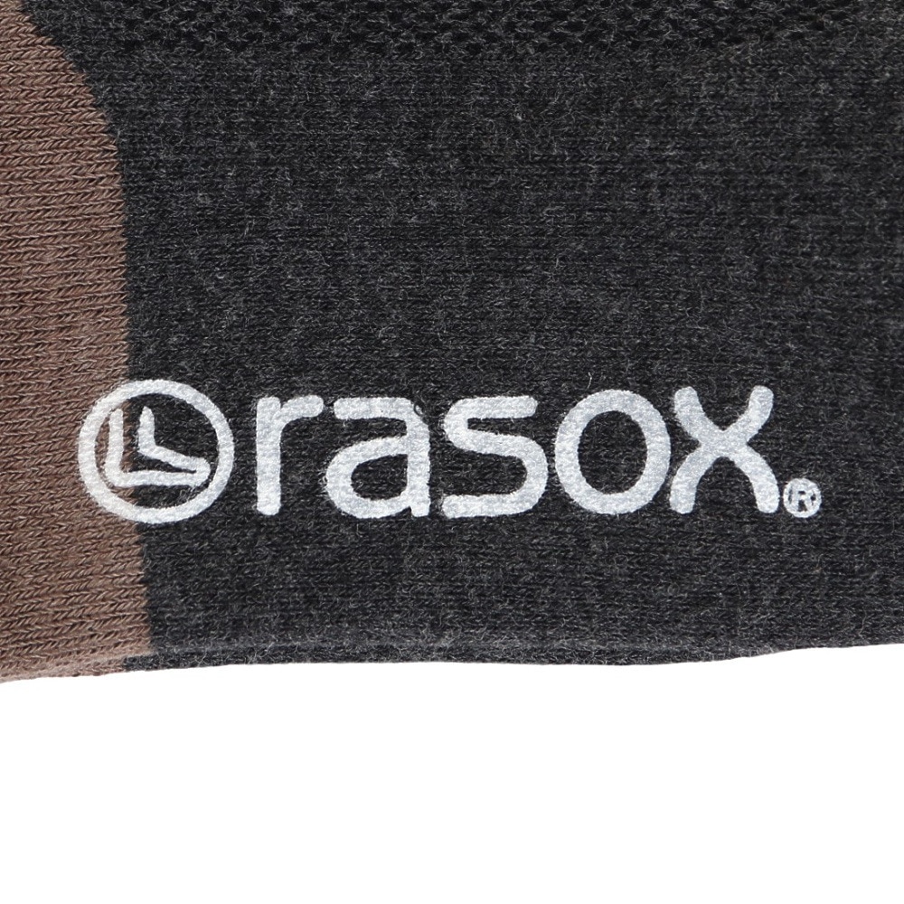 ラソックス（rasox）（メンズ、レディース）トレッキング ソックス 靴下 ブロックパイル・ミッド PL220LC01-802