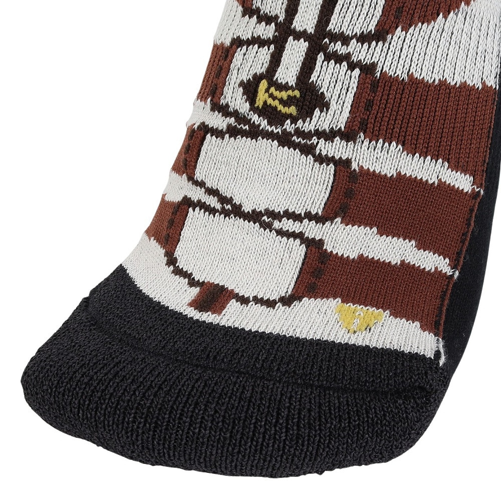 キーン（KEEN）（メンズ、レディース）ソックス 靴下 ニューポートィシュ ローカット 1028262 ホワイト×ブラウン