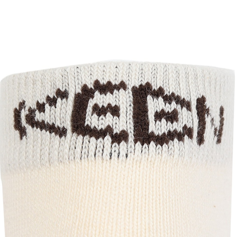 キーン（KEEN）（メンズ、レディース）ソックス 靴下 ニューポートィシュ ローカット 1028262 ホワイト×ブラウン