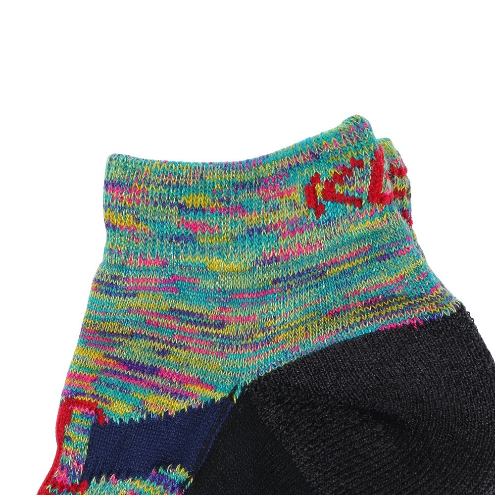 キーン（KEEN）（メンズ、レディース）ソックス 靴下 ニューポートィシュ ローカット 1028263 グリーン×ネイビー