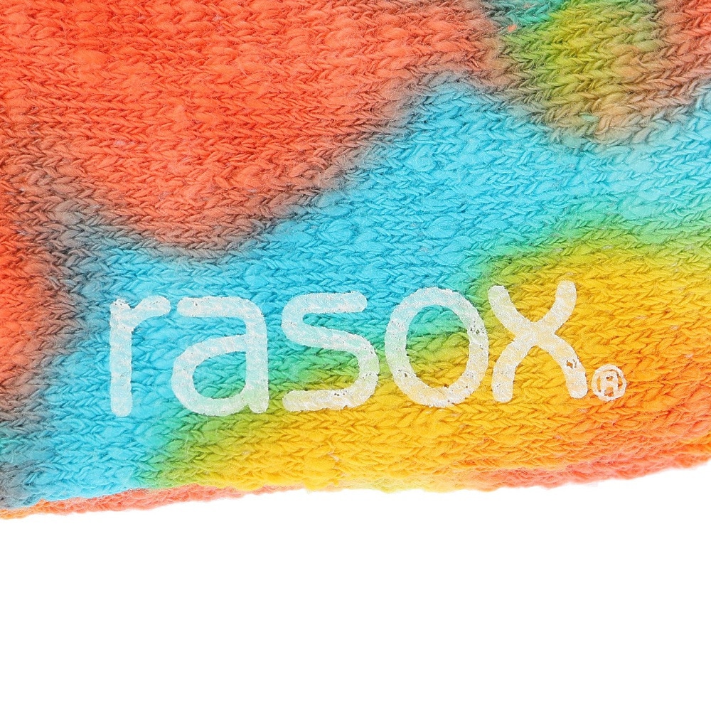 ラソックス（rasox）（メンズ、レディース）ソックス 靴下 タイダイ・ロウ CA091SN24-231