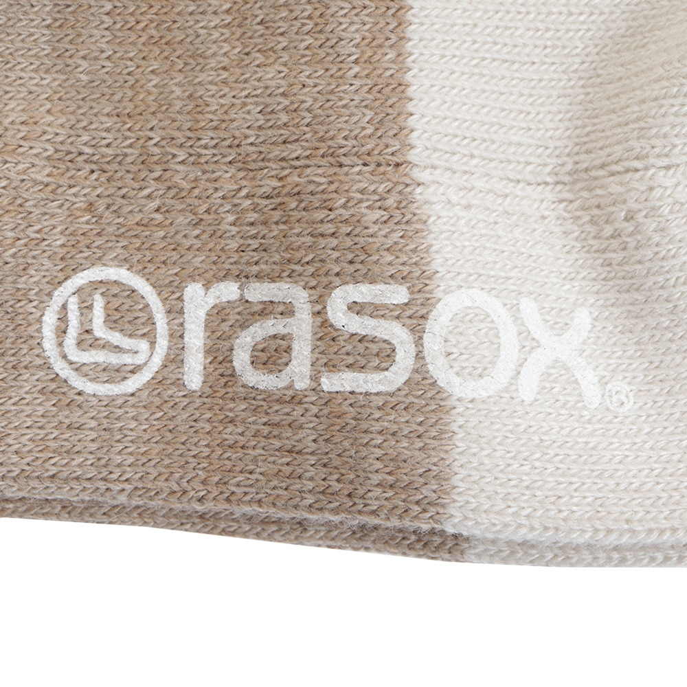 ラソックス（rasox）（メンズ、レディース）ニューウォームウール・クルー CA182CR02-601
