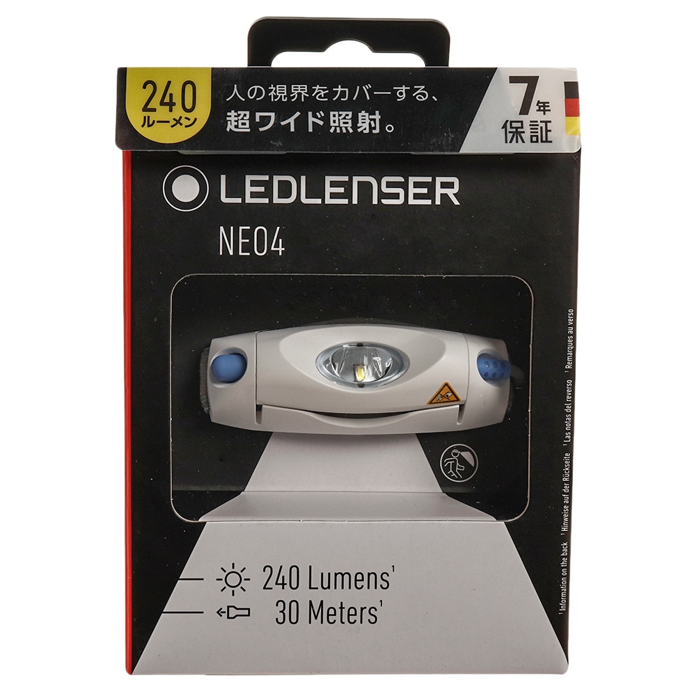 レッドレンザー（LED LENSER）（メンズ、レディース、キッズ）NEO4 Blue ヘッドライト 43025LL