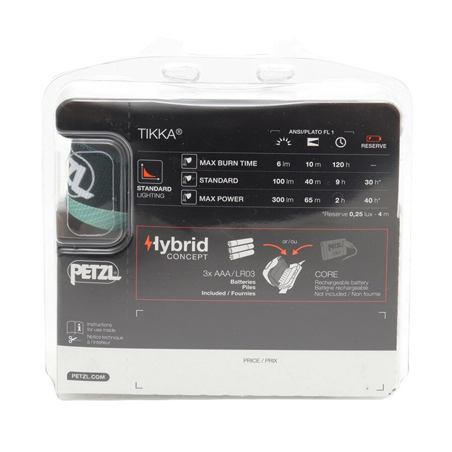 ペツル（Petzl）（メンズ、レディース）LEDヘッドライト ティカ E093FA02