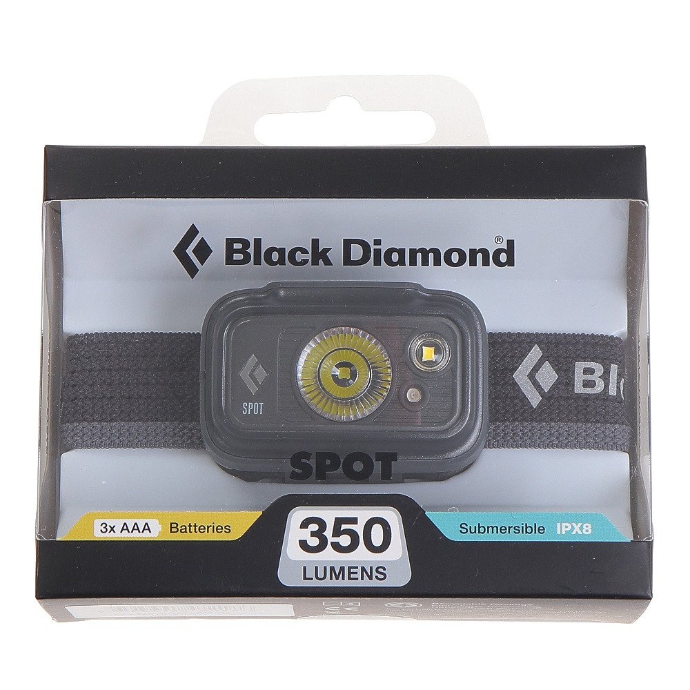 Ledヘッドライト スポット350 ブラックダイヤモンド アウトドア キャンプ用品はエルブレス
