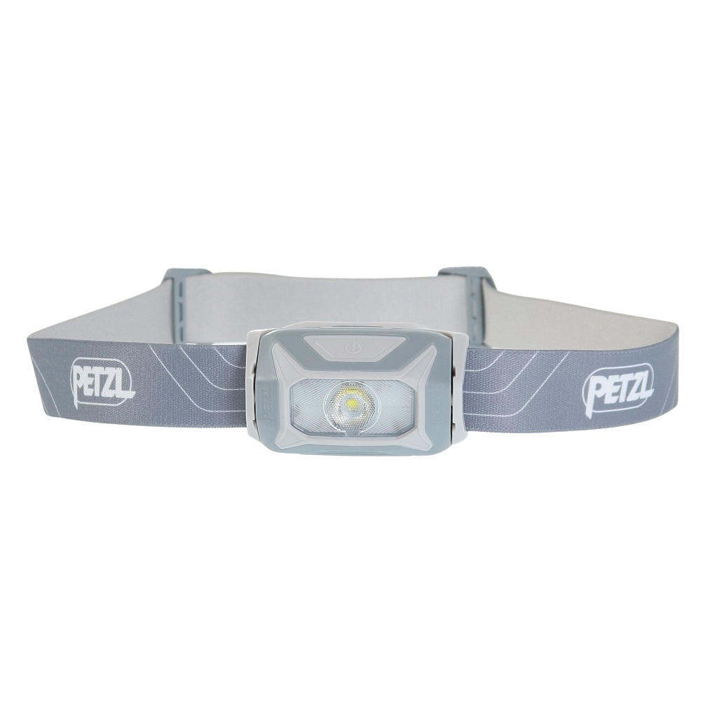 ペツル（Petzl）（メンズ、レディース）LEDヘッドライト ティキナ E060AA00 グレー 電池式 耐水 アウトドア 防災 防災用品 非常用 災害