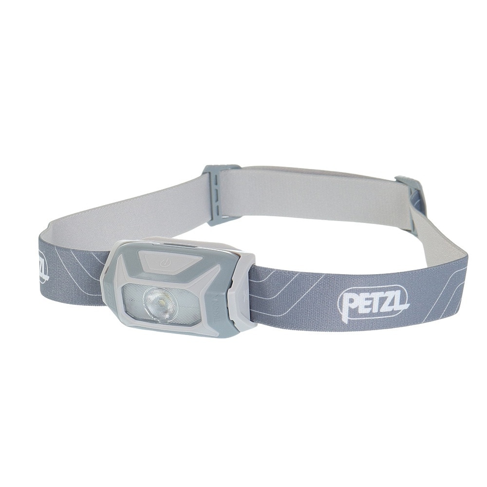 ペツル（Petzl）（メンズ、レディース）LEDヘッドライト ティキナ E060AA00 グレー 電池式 耐水 アウトドア 防災 防災用品 非常用 災害