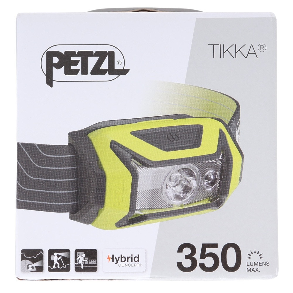 ペツル（Petzl）（メンズ、レディース）LEDヘッドライト ティカ E061AA03 イエロー