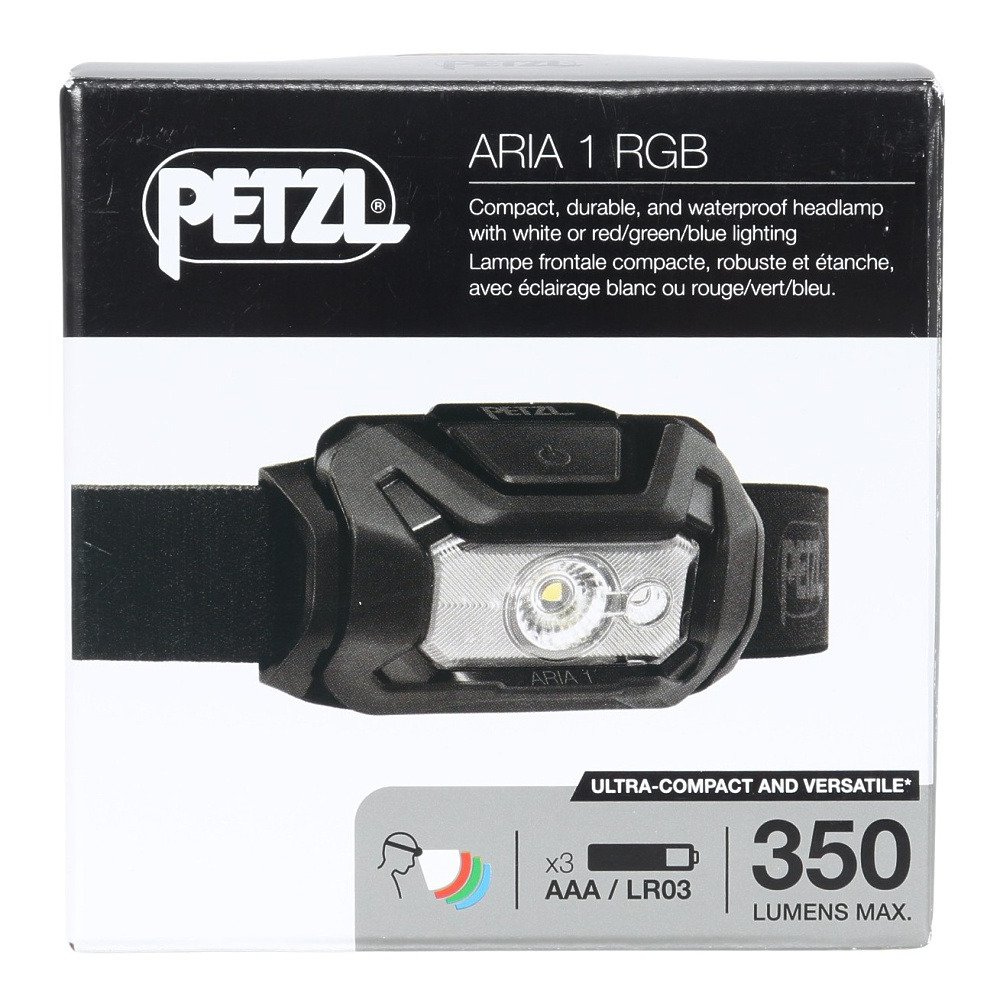 ペツル（Petzl）（メンズ、レディース）LEDヘッドライト アリア 1 RGB E069BA00