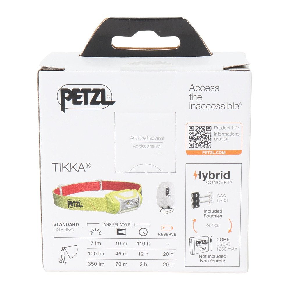 ペツル（Petzl）（メンズ、レディース）LEDヘッドライト ティカ E061AB03