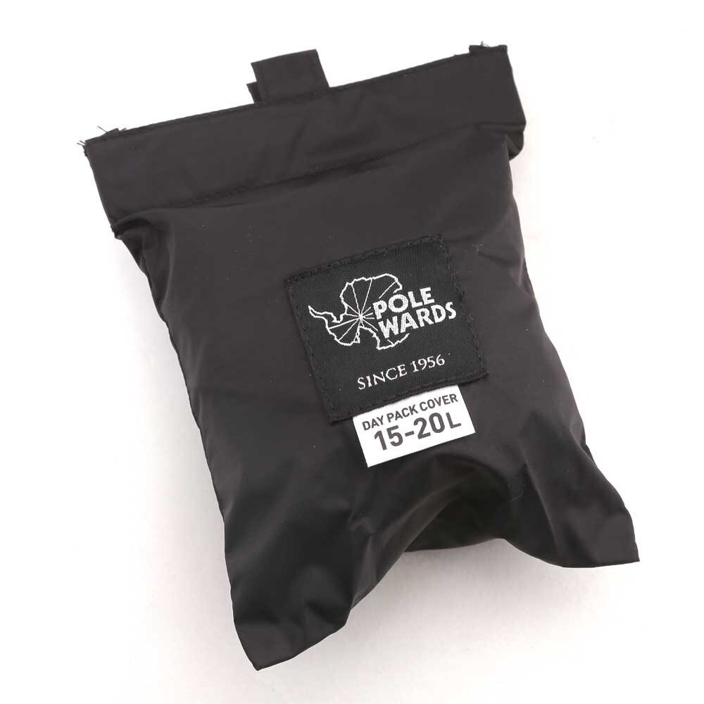 ポールワーズ（POLEWARDS） デイバッグカバー 15-20L PWA16A0176 BLK