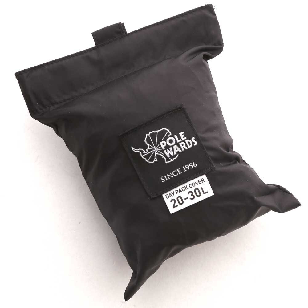 ポールワーズ（POLEWARDS） デイバッグカバー 20-30L PWA16A0177 BLK