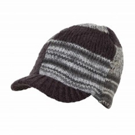 帽子 キャップ トレッキング 登山 PATCHWORK BRIM PH958HW19 BKの画像