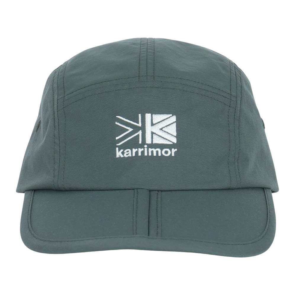 カリマー（karrimor）（メンズ）folding cap フォールディングキャップ スチールグレー 101267-4360 帽子 アウトドア キャンプ トレッキング 登山 撥水 UV