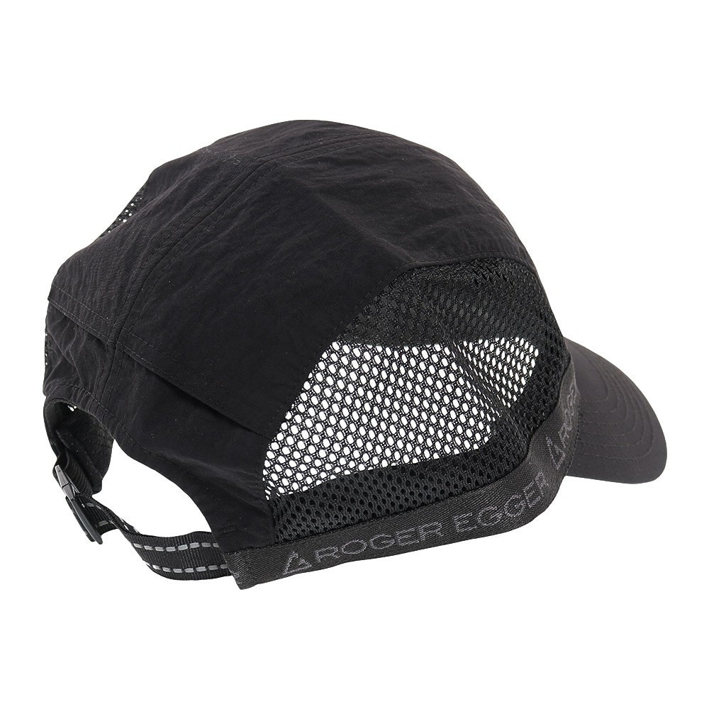 ロジャーエーガー（ROGER EGGER）（メンズ、レディース）帽子 キャップ トレッキング 登山 トレイルハイクキャップ RE2SST570005 BLK