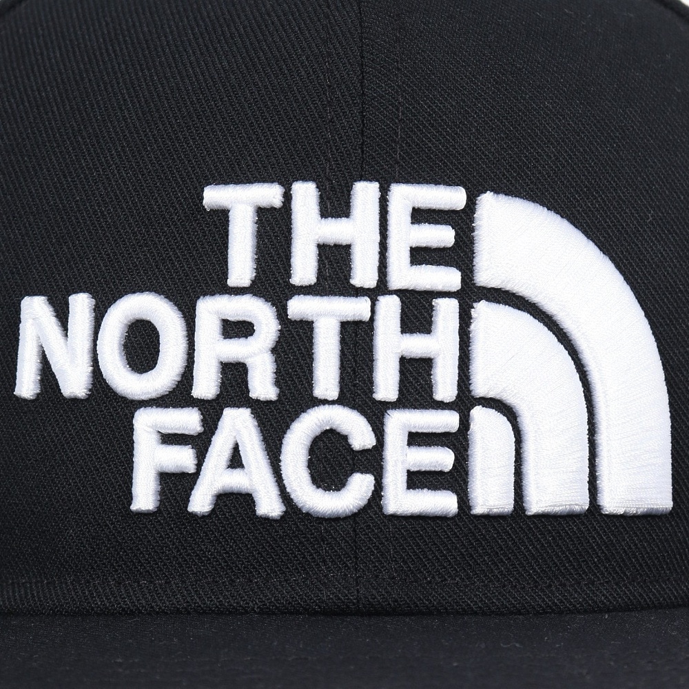 ザ・ノース・フェイス（THE NORTH FACE）（メンズ、レディース）TNFトラッカーキャップ NN42232 KK ブラック ベースボールキャップ