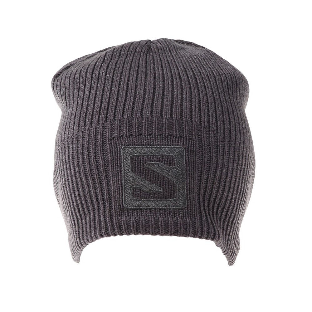 サロモン（SALOMON）（メンズ、レディース）帽子 キャップ トレッキング 登山 ロゴビーニー LC1848600