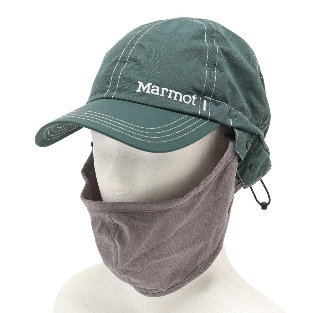 マーモット（Marmot）（メンズ、レディース）UPF50+ 撥水 フェイスガードキャップ TOARJC40 GR UV