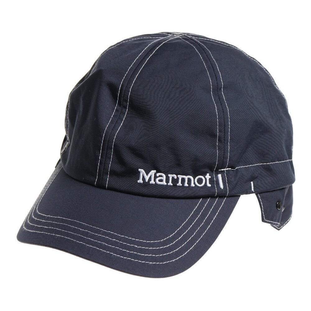 マーモット（Marmot）（メンズ）UPF50+ 撥水 便利な着脱式 フェイスガードキャップ TOARJC40 NV ネイビー UV