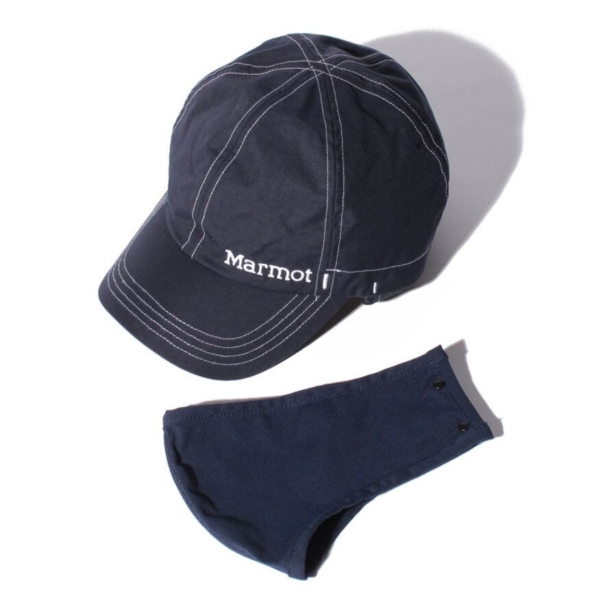 マーモット（Marmot）（メンズ）帽子 キャップ トレッキング 登山 フェイスガードキャップ TOARJC40 NV ネイビー