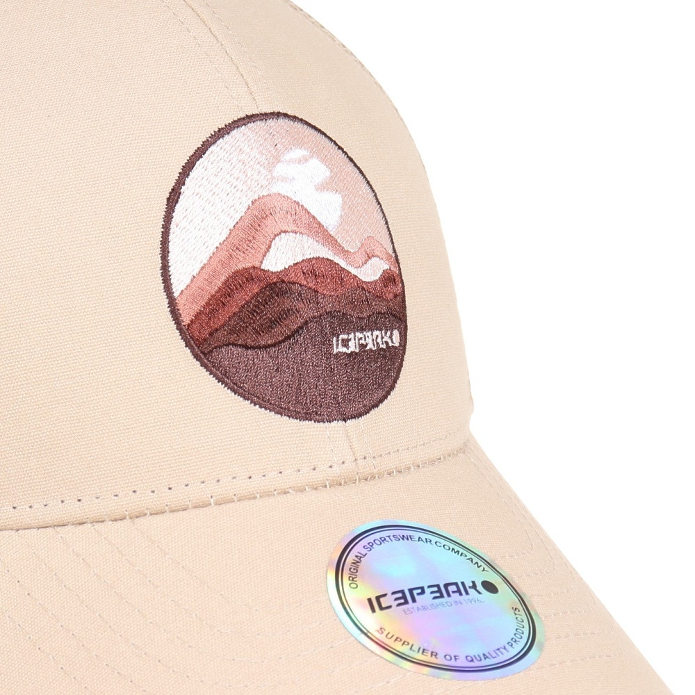 アイスピーク（ICEPEAK）（メンズ、レディース）帽子 キャップ HARFORD 35882787445 ベージュ UV対策 メッシュ 通気性
