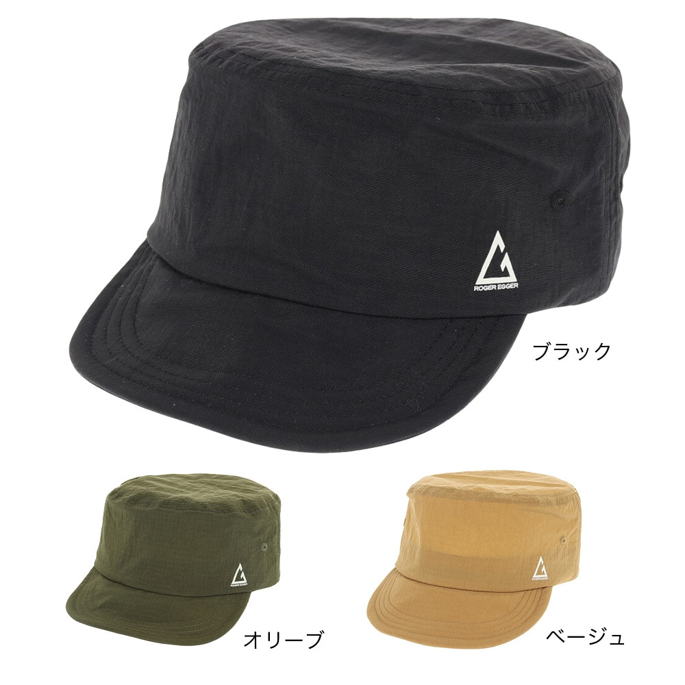 ロジャーエーガー（ROGEREGGER）（メンズ）スイスブランド UPF50+ 吸汗速乾 ひんやり 防臭 キャップ RE23SST5700004 BLK ブラック