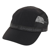 ロジャーエーガー（ROGEREGGER）（メンズ）帽子 キャップ トレイルランナー RE23SST5700005 BLK ブラック