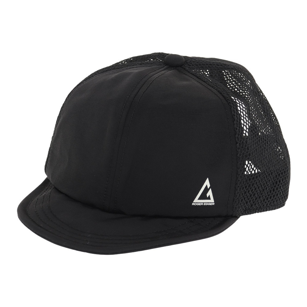 ロジャーエーガー（ROGEREGGER）（メンズ）スイスブランド 吸汗速乾 消臭 キャップ 帽子 BALLHIKE MESH RE23SST5700007 BLK ブラック UV