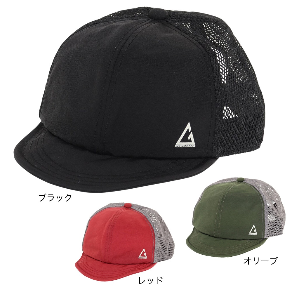 ロジャーエーガー（ROGEREGGER）（メンズ）帽子 キャップ BALLHIKE MESH キャップ RE23SST5700007 OLIVE オリーブ UV