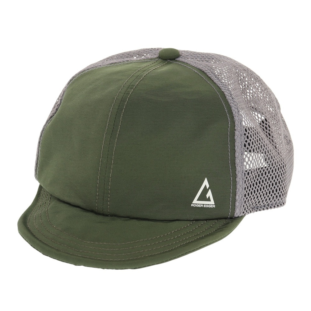 ロジャーエーガー（ROGEREGGER）（メンズ）帽子 キャップ BALLHIKE MESH キャップ RE23SST5700007 OLIVE オリーブ UV
