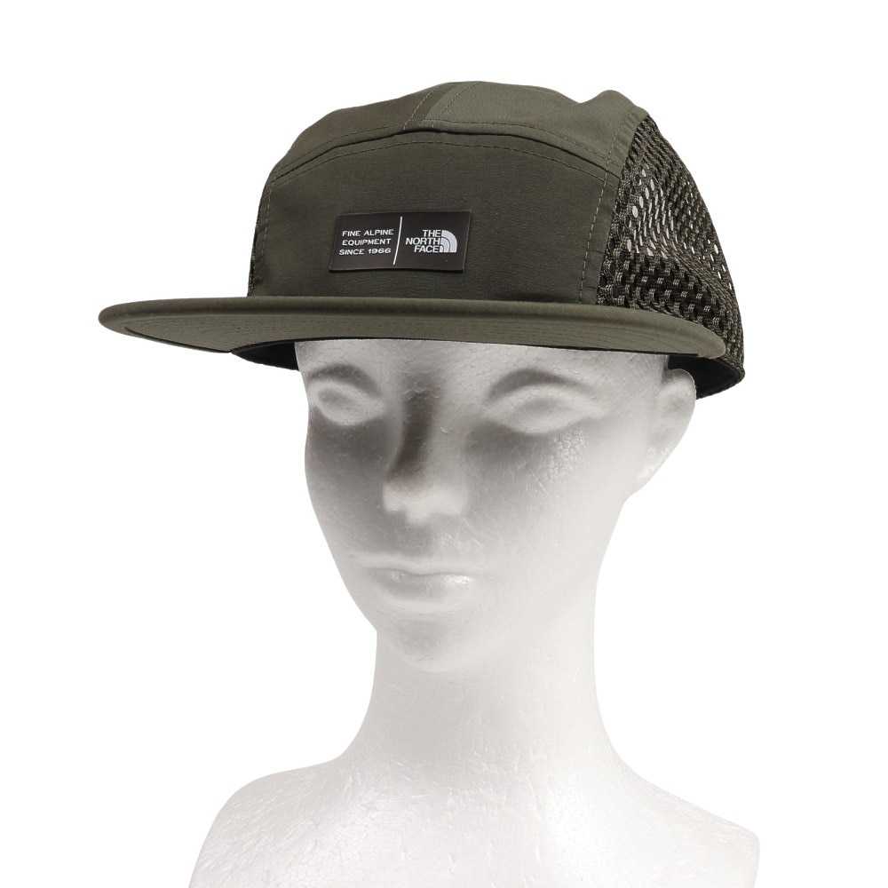 ザ・ノース・フェイス（THE NORTH FACE）（メンズ、レディース）帽子 キャップ ファイブパネルメッシュキャップ NN02330 NT オリーブ UV