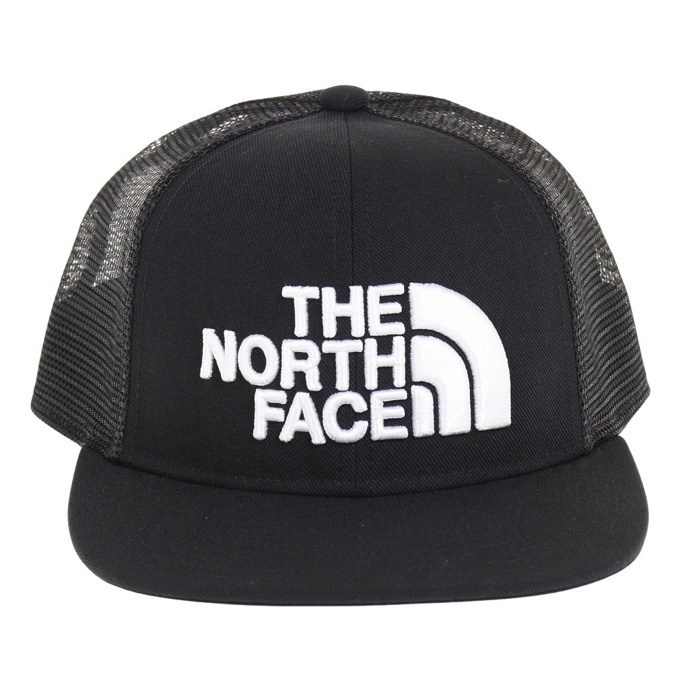 ザ・ノース・フェイス（THE NORTH FACE）（メンズ、レディース）帽子 メッセージメッシュキャップ NN02333 K ブラック サイズ調節 通気性 ユニセックス UV