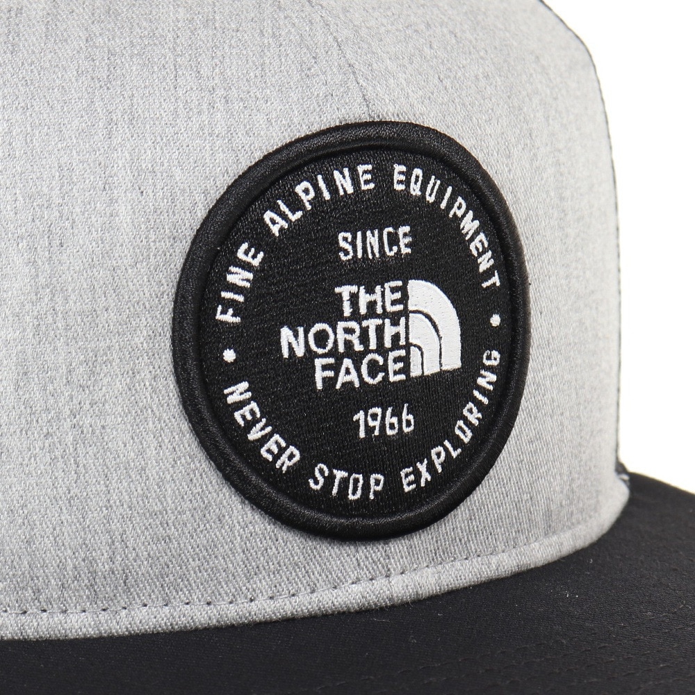 ザ・ノース・フェイス（THE NORTH FACE）（メンズ、レディース）帽子 キャップ メッセージメッシュキャップ NN02333 Z グレー サイズ調節 通気性 ユニセックス