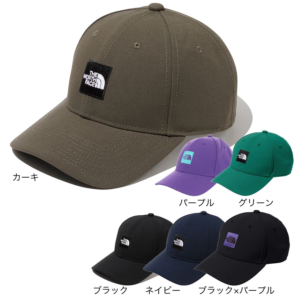 ザ・ノース・フェイス（THE NORTH FACE）（メンズ、レディース）帽子 キャップ トレッキング 登山 スクエアロゴキャップ NN02334 NT UV