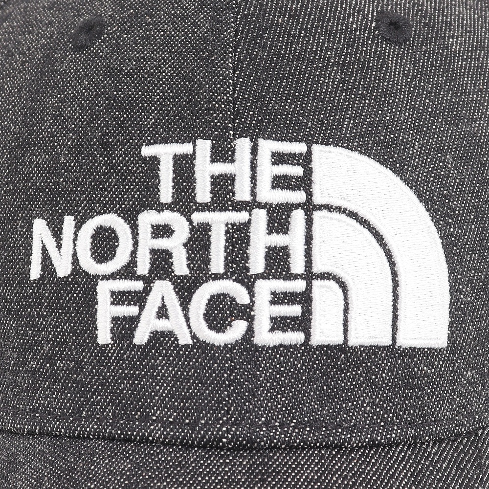 ザ・ノース・フェイス（THE NORTH FACE）（メンズ、レディース）帽子 TNFロゴキャップ NN42242 BD ブラックデニム 春 サイズ調整 紫外線対策 ユニセックス UV