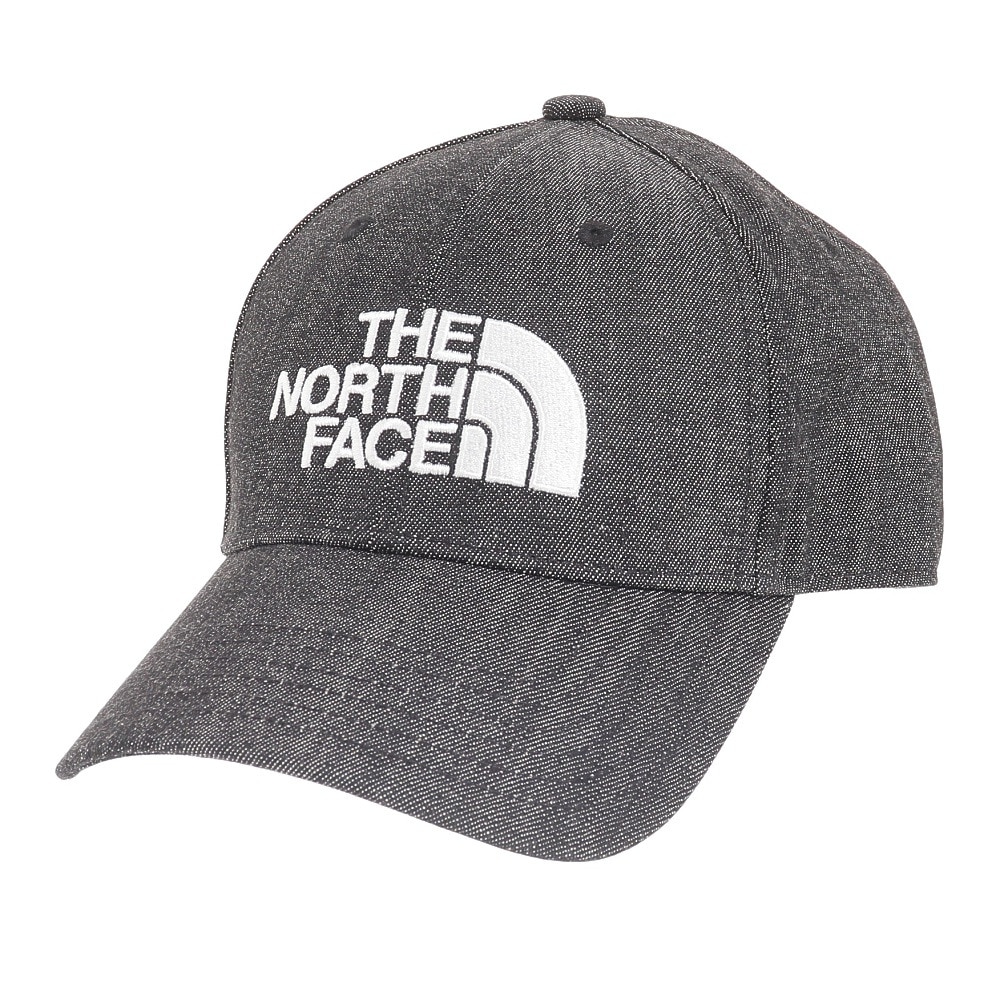 ザ・ノース・フェイス（THE NORTH FACE）（メンズ、レディース）帽子 TNFロゴキャップ NN42242 BD ブラックデニム 春 サイズ調整 紫外線対策 ユニセックス UV