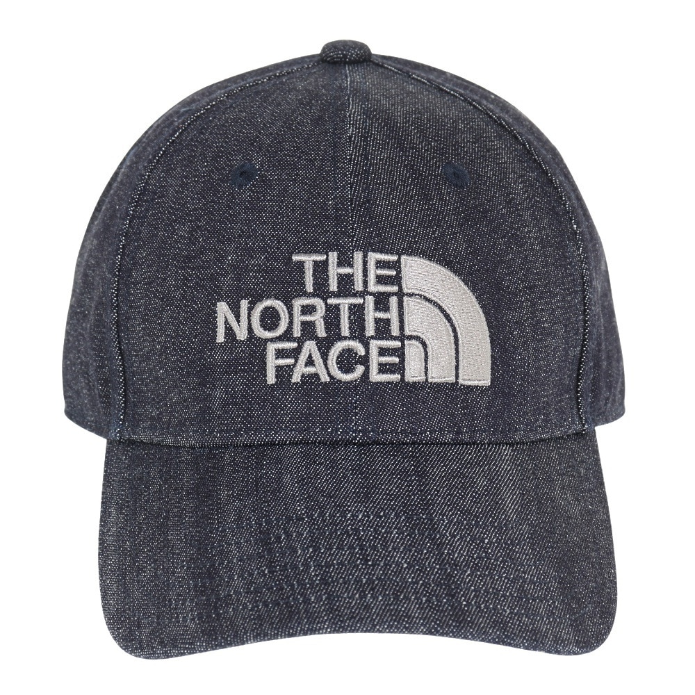 ザ・ノース・フェイス（THE NORTH FACE）（メンズ、レディース）帽子 TNFロゴキャップ NN42242 ID インディゴ 春 サイズ調整 紫外線対策 ユニセックス UV