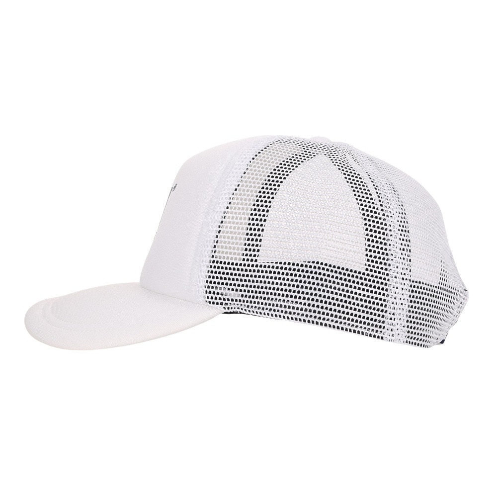ヘリーハンセン（HELLY HANSEN）（メンズ、レディース）帽子 キャップ HHロゴメッシュキャップ HC92301 W ホワイト 速乾 通気性  春 アウトドア・キャンプ用品はエルブレス