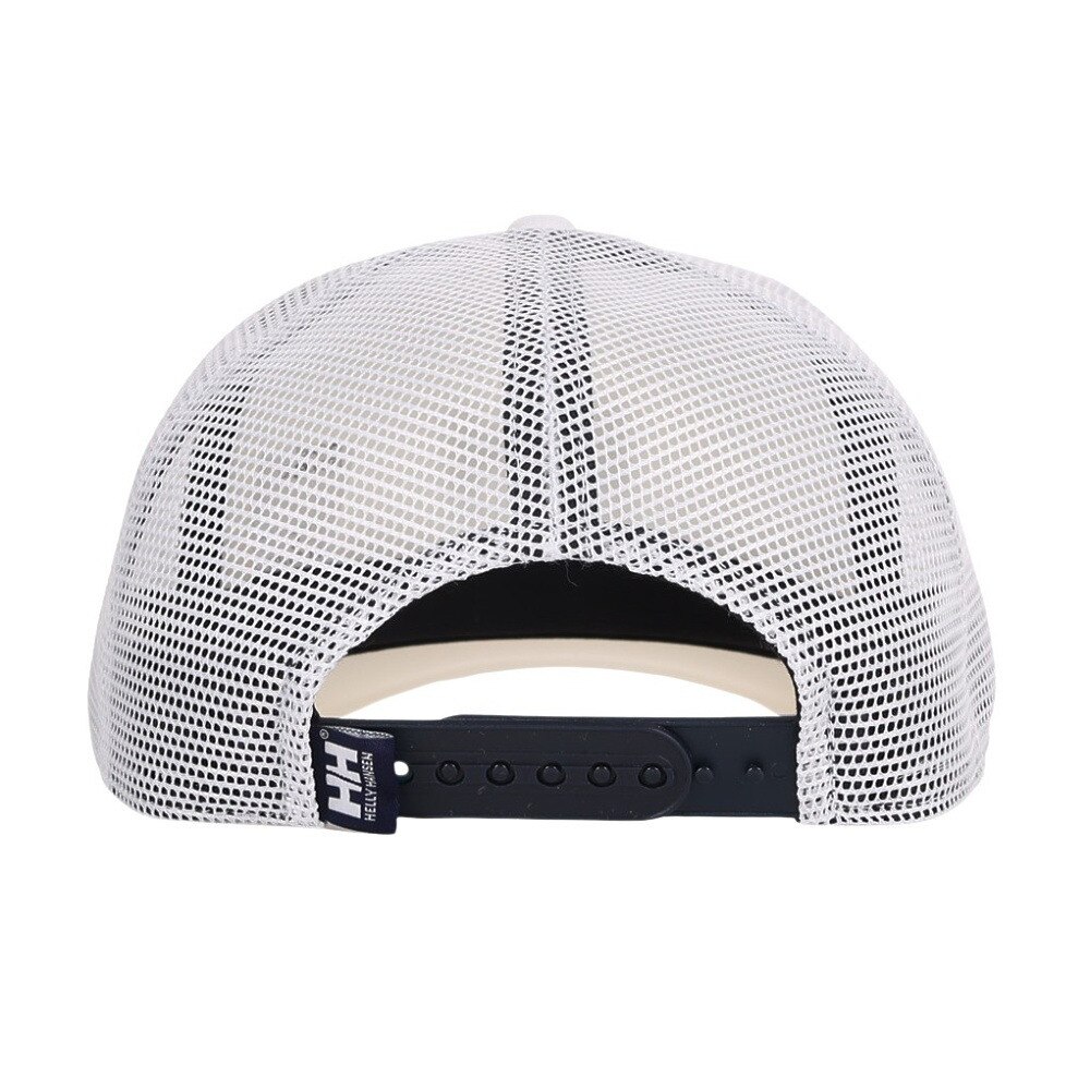 ヘリーハンセン（HELLY HANSEN）（メンズ、レディース）帽子 キャップ HHロゴメッシュキャップ HC92301 W ホワイト 速乾 通気性 春 UV