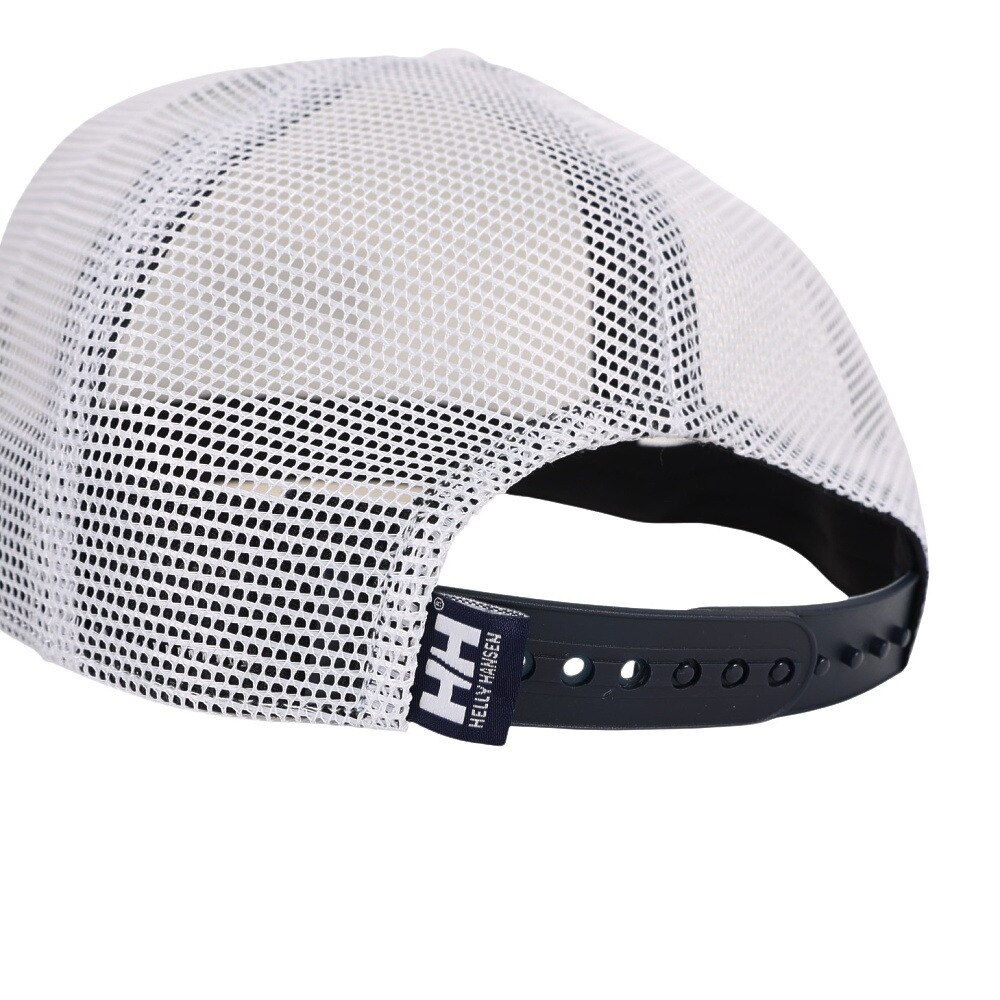 ヘリーハンセン（HELLY HANSEN）（メンズ、レディース）帽子 キャップ HHロゴメッシュキャップ HC92301 W ホワイト 速乾 通気性 春 UV