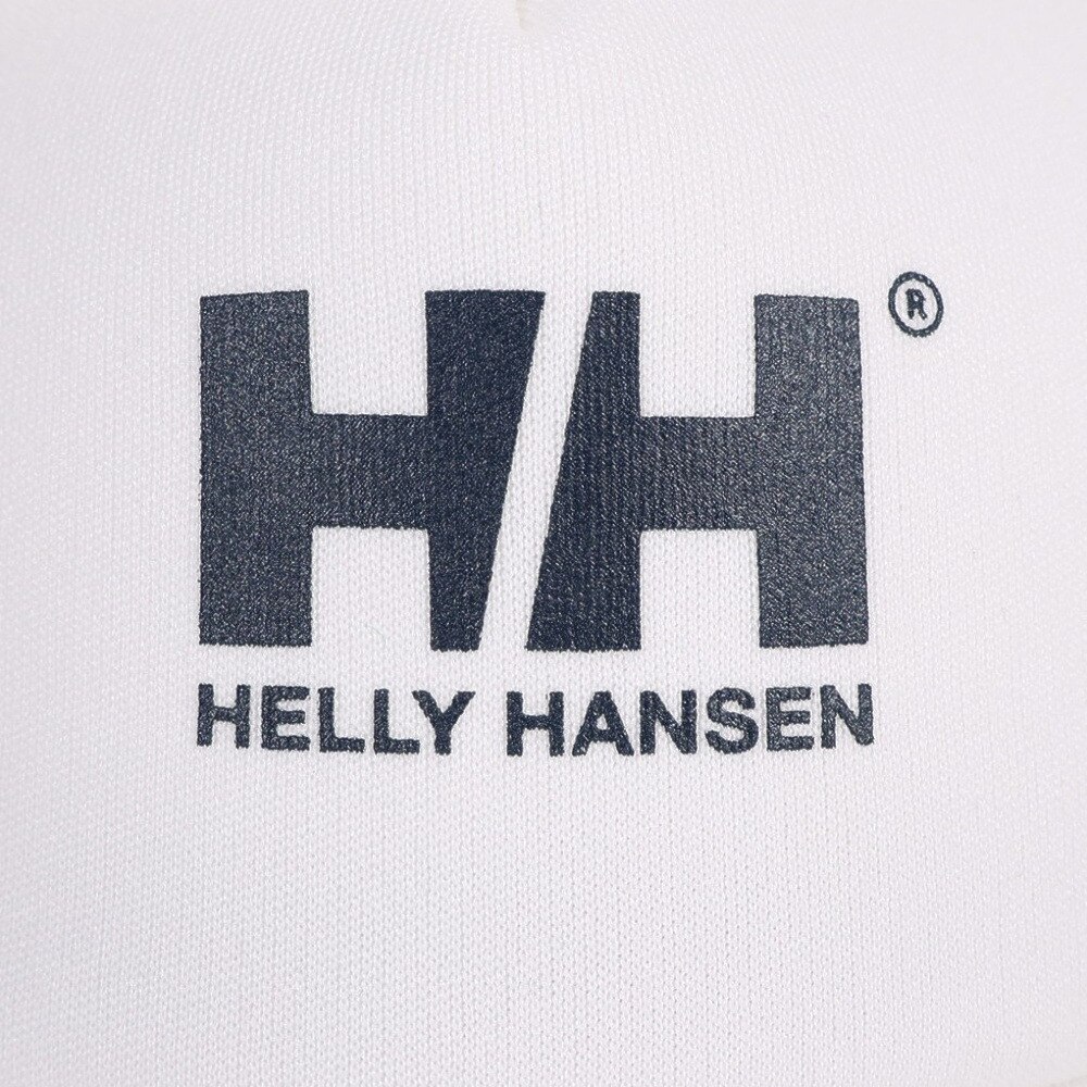 ヘリーハンセン（HELLY HANSEN）（メンズ、レディース）帽子 キャップ HHロゴメッシュキャップ HC92301 W ホワイト 速乾 通気性 春 UV
