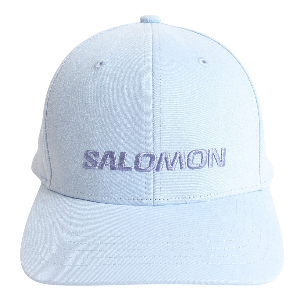 サロモン（SALOMON）（メンズ、レディース）帽子 キャップ トレッキング 登山 LOGO キャップ LC2025000 ブルー UV