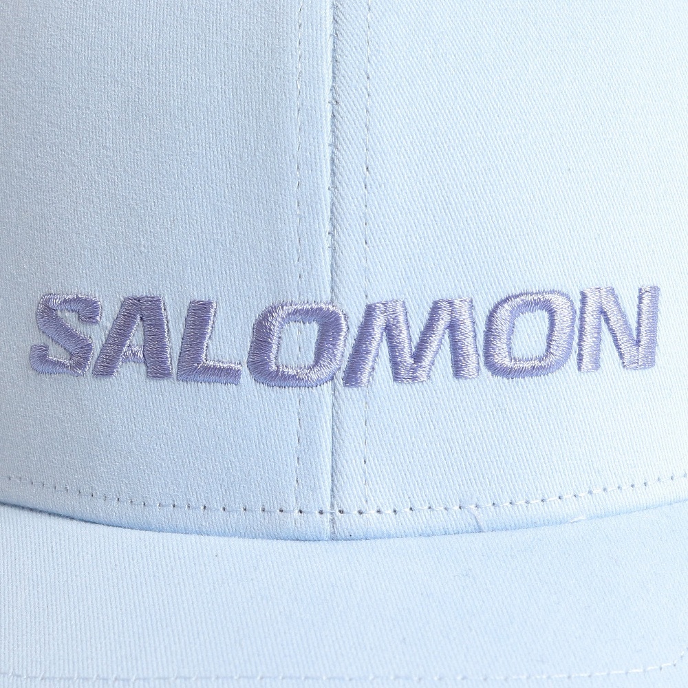 サロモン（SALOMON）（メンズ、レディース）帽子 キャップ トレッキング 登山 LOGO キャップ LC2025000 ブルー UV