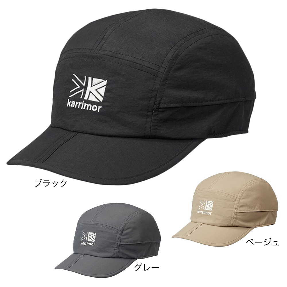 カリマー（karrimor）（メンズ、レディース）帽子 キャップ サーモシールドキャップ 200121-9000 ブラック UV